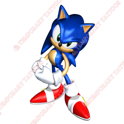 Sonic the Hedgehog Customize Temporary Tattoos Stickers NO.5293